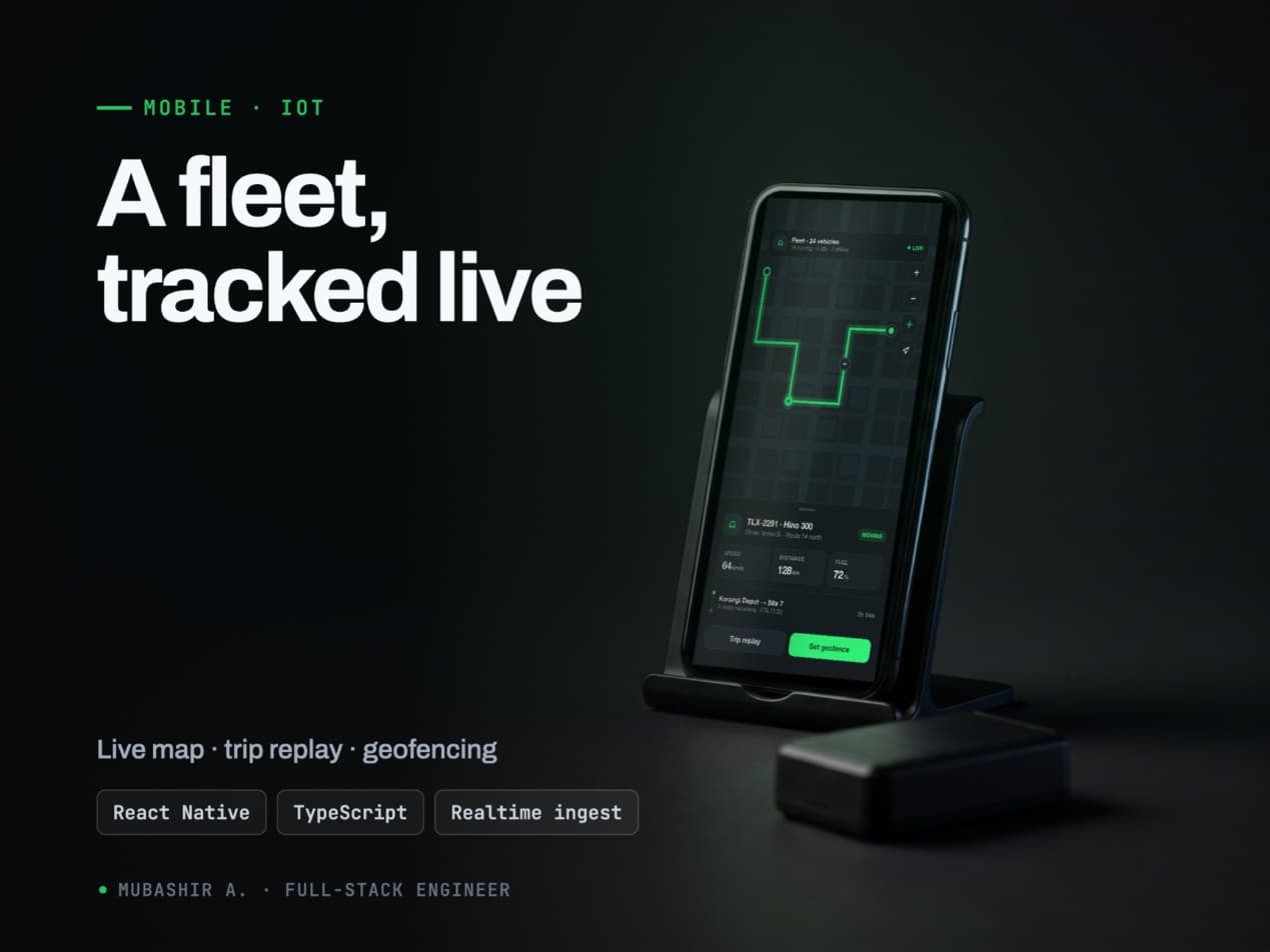 Fleet Telematics App cover
